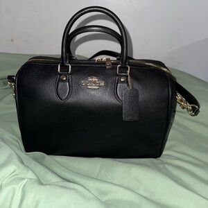 Coach Large Rowan-NWOT Black